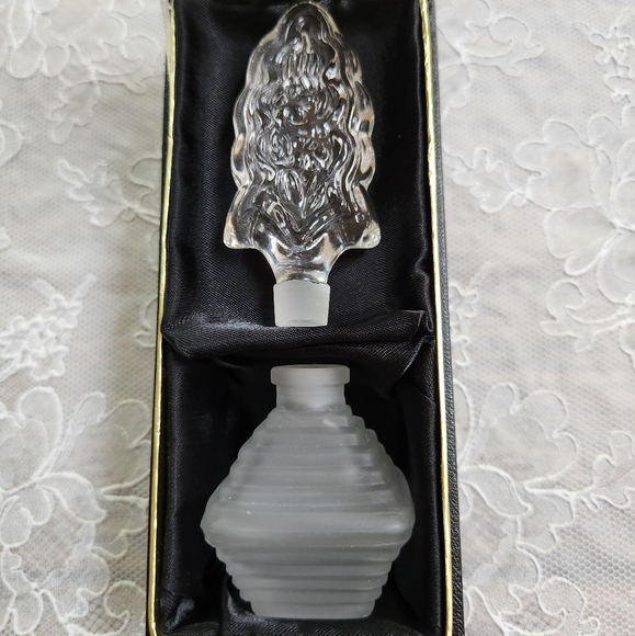 I. W. Rice & Co Other - VINTAGE I. W. RICE & CO Crystal Glass Perfume Bottle - Never Used, In Box